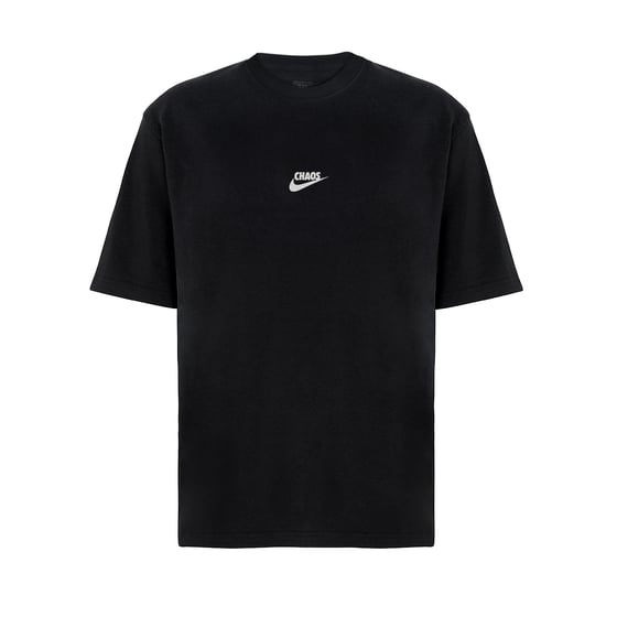 Plain black nike t shirt sales